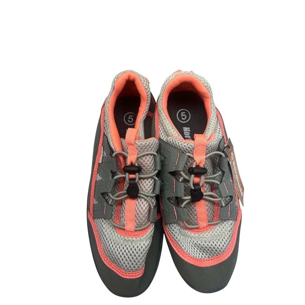 Northside Kids Water Shoes Coral Gray Mesh‎ Quick Dry Water Sandals S 5 New